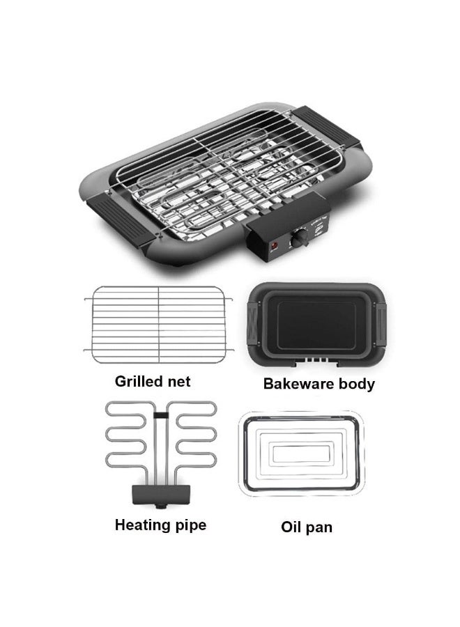 RAF Electric Barbecue & Tandoor Grill – Portable Smokeless Contact Griller - Image 5